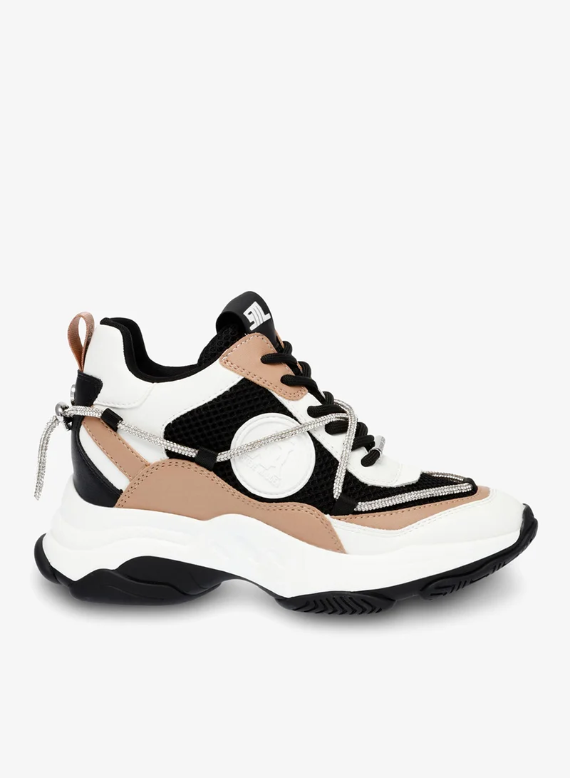 STEVE MADDEN Steve madden motocross women's black sneakers